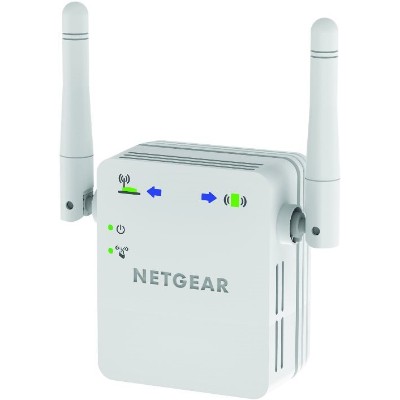 NetGear WN3000RP 100NAS WN3000RP Universal WiFi Range Extender Wi Fi range extender 802.11b g n 2.4 GHz