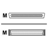 HP - SCSI external cable - HD-68 (M) - 68 pin VHDCI (M) - 12 ft - thumbscrews - for 1/8 G2 Tape Autoloader  LTO-4 Ultrium  LTO-5 Ultrium  StoreEver LTO-6  Ultrium 1840  920