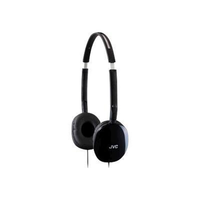 JVC HAS160B HA S160 B Headphones full size 3.5 mm plug black