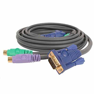 keyboard / video / mouse (KVM) cable kit - 6 ft