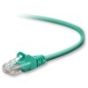 3Ft. RJ45 FastCAT 5e Patch Cable Snagless Molded Green