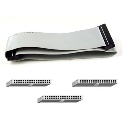 Belkin F3G523-02 IDE / EIDE cable - 40 pin IDC (F) to 40 pin IDC (F) - 2 ft Belkin F3G523-02 IDE / EIDE cable - 40 pin IDC (F) to 40 pin IDC (F) - 2 ft