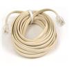 Phone Line Cord Ivory 12 Ft.