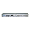 24 port 10/100 managed stackable switch with a 9.6Gbps backplane speed and VLAN support