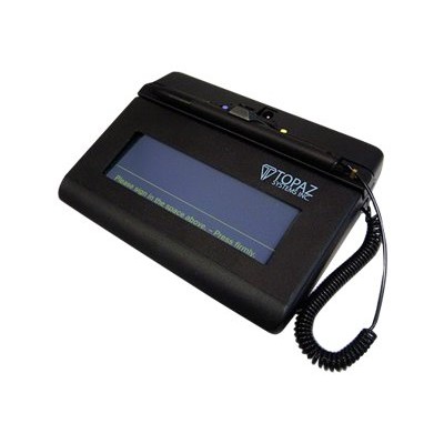 Topaz System T S460 BT2 R SigLite BT 1x5 T S460 BT2 R Signature terminal 4.4 x 1.4 in wireless Bluetooth