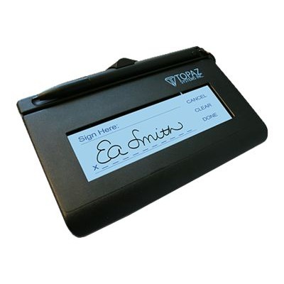 Topaz System T-l460-b-r Siglite T-l460-b-r - Signature Terminal W/ Lcd Display - 4.4 X 1.3 In - Wired - Serial