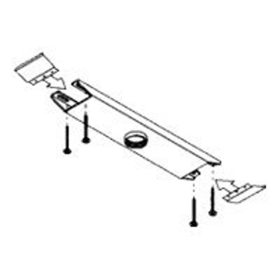 Peerless CMJ470W Ceiling Plate CMJ470W Mounting component ceiling plate cold rolled steel white ceiling mountable