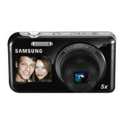 PL120 - Digital camera - compact - 14.2 Mpix - optical zoom: 5 x - supported memory: microSD microSDHC - black