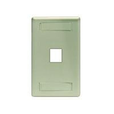 Black Box WP454 GigaStation - Wall plate - electric ivory - 1 port Black Box WP454 GigaStation - Wall plate - electric ivory - 1 port