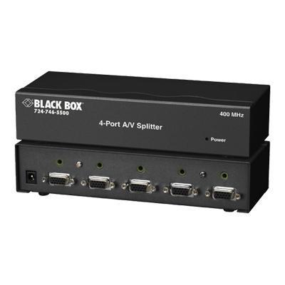 Audio/Video Splitter video/audio splitter - 2 ports - desktop