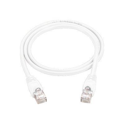 Black Box CAT6PC 002 WH Patch cable RJ 45 M to RJ 45 M 2 ft UTP CAT 6 molded snagless stranded white