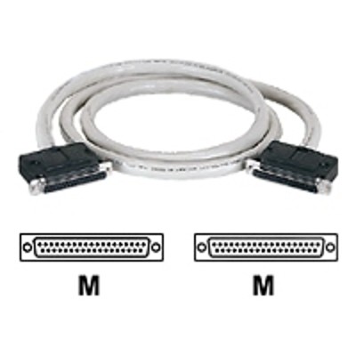 Black Box EDN37T 0005 MM DB37 Interface Cable Serial RS 449 cable DB 37 M to DB 37 M 5 ft shielded gray