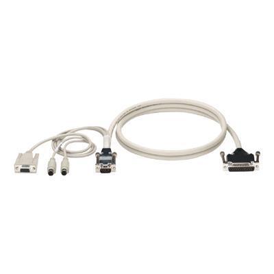 CPU/Server to ServSwitch Cables for Touch Screen Support - keyboard / video / mouse / serial cable - 1 ft