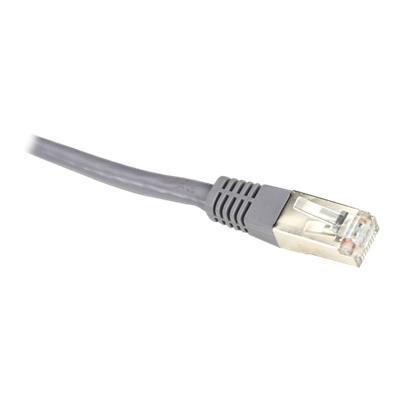 Black Box EVNSL0172GY 0005 Network cable RJ 45 M to RJ 45 M 5 ft screened shielded twisted pair SSTP CAT 5e molded stranded gray