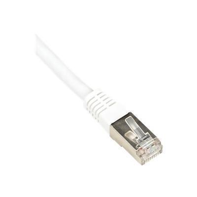 Black Box EVNSL0172WH-0030 Network cable - RJ-45 (M) to RJ-45 (M) - 30 ft - screened shielded twisted pair (SSTP) - CAT 5e - molded stranded - white Black Box EVNSL0172WH-0030 Network cable - RJ-45 (M) to RJ-45 (M) - 30 ft - screened shielded twisted pair (SSTP) - CAT 5e - molded stranded - white