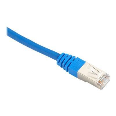 Black Box EVNSL0173BL-0020 Network cable - RJ-45 (M) to RJ-45 (M) - 19.7 ft - FTP - CAT 5e - plenum molded solid - blue Black Box EVNSL0173BL-0020 Network cable - RJ-45 (M) to RJ-45 (M) - 19.7 ft - FTP - CAT 5e - plenum molded solid - blue
