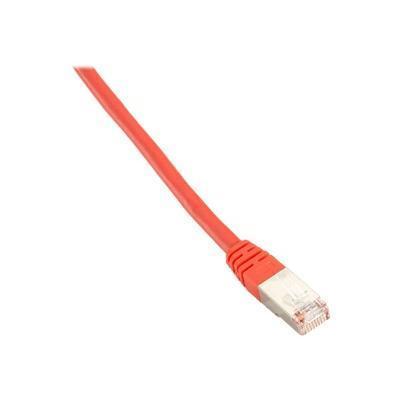 Black Box EVNSL0173RD-0002 Network cable - RJ-45 (M) to RJ-45 (M) - 2 ft - FTP - CAT 5e - plenum molded solid - red Black Box EVNSL0173RD-0002 Network cable - RJ-45 (M) to RJ-45 (M) - 2 ft - FTP - CAT 5e - plenum molded solid - red