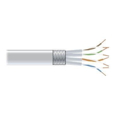 Black Box EVNSL0272GY 1000 CAT6 Bulk cable 1000 ft screened shielded twisted pair SSTP CAT 6 stranded gray