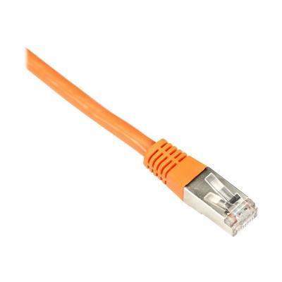 Black Box EVNSL0272OR 0001 Network cable RJ 45 M to RJ 45 M 1 ft screened shielded twisted pair SSTP CAT 6 stranded solid orange