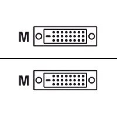 Black Box EVNDVI02 0006 DVI cable DVI D M to DVI D M 6 ft
