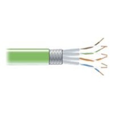 Black Box EVNSL0272GN 1000 Bulk cable 1000 ft screened shielded twisted pair SSTP CAT 6 stranded solid green