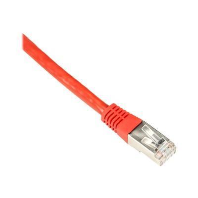 Black Box EVNSL0272RD 0001 Network cable RJ 45 M to RJ 45 M 1 ft screened shielded twisted pair SSTP CAT 6 stranded solid red