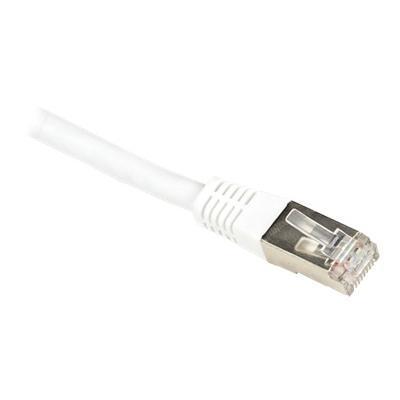 Black Box EVNSL0272WH 0015 Network cable RJ 45 M to RJ 45 M 15 ft screened shielded twisted pair SSTP CAT 6 stranded solid white