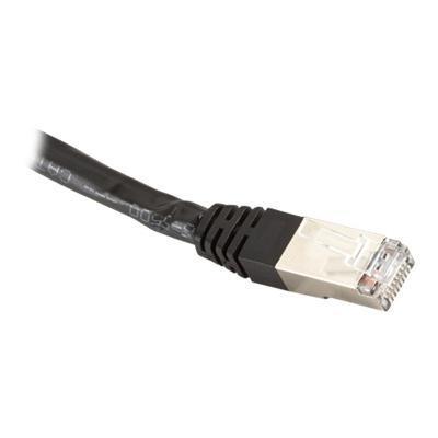 Black Box EVNSL0273BK 0020 Network cable RJ 45 M to RJ 45 M 19.7 ft FTP CAT 6 plenum molded solid black