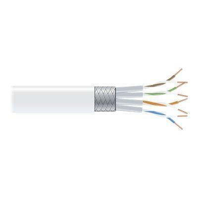 Black Box EVNSL0272WH 1000 CAT6 Bulk cable 1000 ft screened shielded twisted pair SSTP CAT 6 stranded white