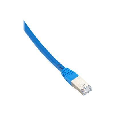 Black Box EVNSL0273BL 0010 Network cable RJ 45 M to RJ 45 M 10 ft FTP CAT 6 plenum molded solid blue