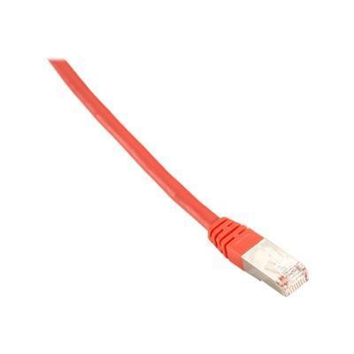 Black Box EVNSL0273RD 0002 Network cable RJ 45 M to RJ 45 M 2 ft FTP CAT 6 plenum molded solid red
