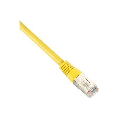 Black Box EVNSL0504MS 0015 Backbone Cable Patch cable RJ 45 M RJ 45 M 15 ft FTP CAT 5e molded solid yellow