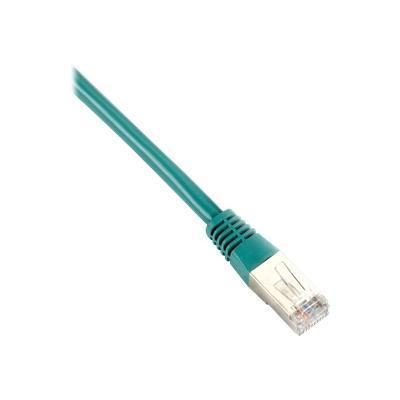 Black Box EVNSL0507MS 0006 Backbone Cable Patch cable RJ 45 M to RJ 45 M 6 ft FTP CAT 5e molded solid green