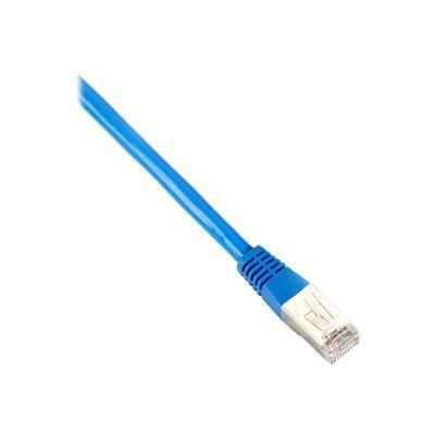 Black Box EVNSL0501MS 0030 Backbone Cable Patch cable RJ 45 M to RJ 45 M 30 ft FTP CAT 5e molded solid blue