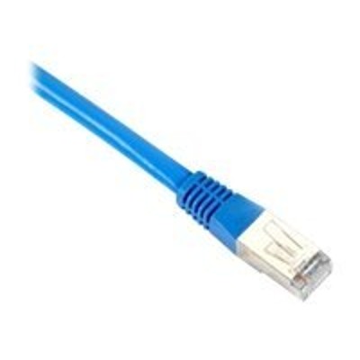 Black Box EVNSL0601MS 0010 Backbone Cable Patch cable RJ 45 M to RJ 45 M 10 ft FTP CAT 6 molded solid blue