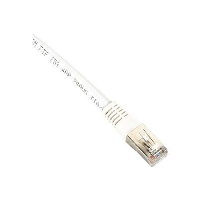 Black Box EVNSL0605MS 0030 Backbone Cable Patch cable RJ 45 M to RJ 45 M 30 ft FTP CAT 6 molded solid white