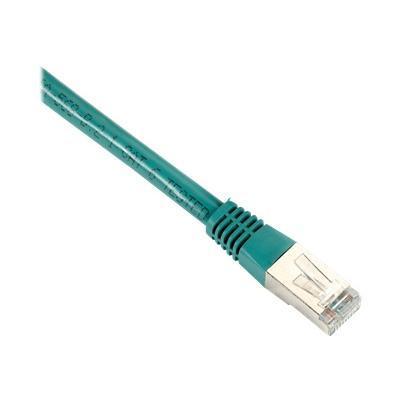 Black Box EVNSL0607MS 0005 Backbone Cable Patch cable RJ 45 M to RJ 45 M 5 ft FTP CAT 6 molded solid green