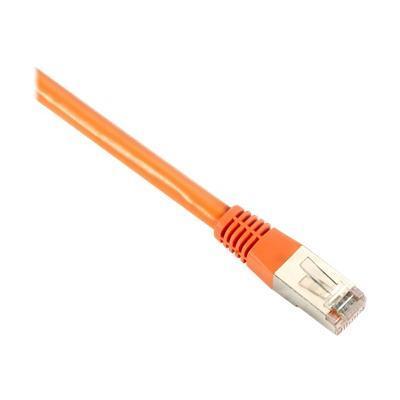 Black Box EVNSL0610MS 0030 Backbone Cable Patch cable RJ 45 M to RJ 45 M 30 ft FTP CAT 6 molded solid orange