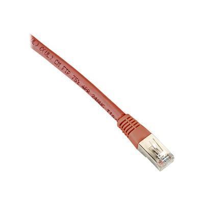 Black Box EVNSL0509MS 0006 Backbone Cable Patch cable RJ 45 M to RJ 45 M 6 ft FTP CAT 5e molded solid brown