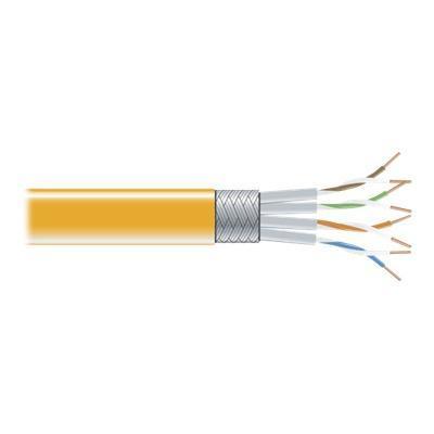 Black Box EVNSL0272OR 1000 CAT6 Bulk cable 1000 ft screened shielded twisted pair SSTP CAT 6 stranded orange