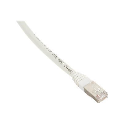 Black Box EVNSL0273WH 0002 Network cable RJ 45 M to RJ 45 M 2 ft FTP CAT 6 plenum molded solid white