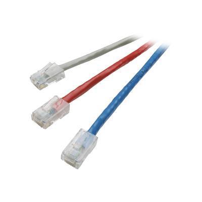 Black Box EVNSL629 0001 25PAK GigaTrue CAT6 Channel 550 MHz Patch Cable with Basic Connector Patch cable RJ 45 M to RJ 45 M 1 ft CAT 6 stranded