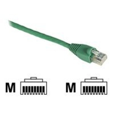 Black Box EVNSL642 0004 25PAK GigaTrue 550 Patch cable RJ 45 M to RJ 45 M 4 ft UTP CAT 6 stranded snagless booted green pack of 25