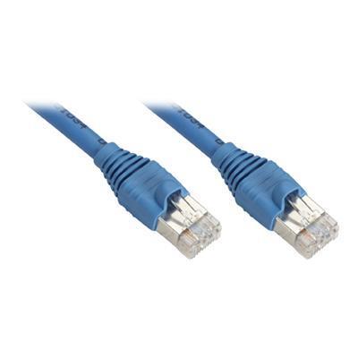 Black Box EVNSL6F 71 005M CAT6a Patch cable RJ 45 M to RJ 45 M 16.4 ft foiled unshielded twisted pair F UTP CAT 6a stranded halogen free boo