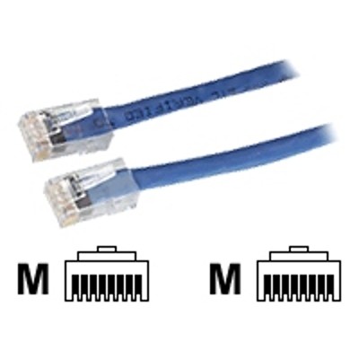 Black Box EYN914MS 0005 CAT6 Solid Conductor Backbone Cable Network cable RJ 45 M to RJ 45 M 5 ft UTP CAT 6 plenum solid yellow