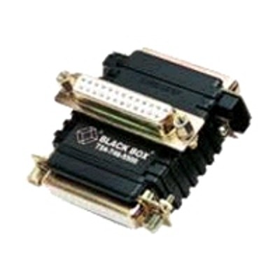 Black Box FA144A Data Tap Tap splitter RS 232 serial RS 232 25 pin D Sub DB 25 25 pin D Sub DB 25