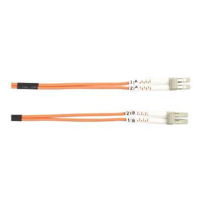 Black Box FO625 005M LCLC Value Line Patch cable LC multi mode M to LC multi mode M 16.4 ft fiber optic 62.5 125 micron