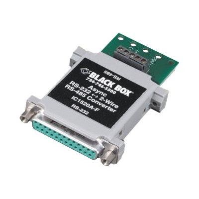 Black Box IC1520A F Async RS 232 to 2 Wire RS 485 Interface Bidirectional Converter Serial adapter RS 232 RS 485