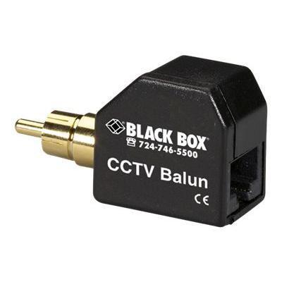 Black Box Ic444a-rca Cctv Balun - Video/audio Extender - Rca / Rj-45 - Up To 2200 Ft