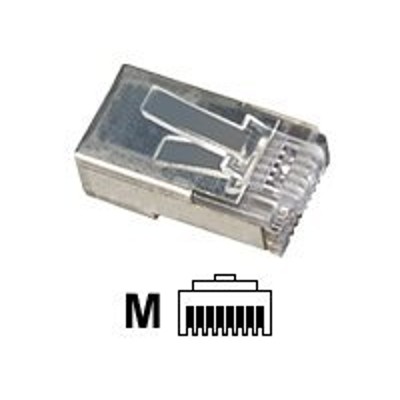 Black Box FM852-50PAK Network connector - RJ-45 (M) - shielded - CAT 5e (pack of 50 ) Black Box FM852-50PAK Network connector - RJ-45 (M) - shielded - CAT 5e (pack of 50 )